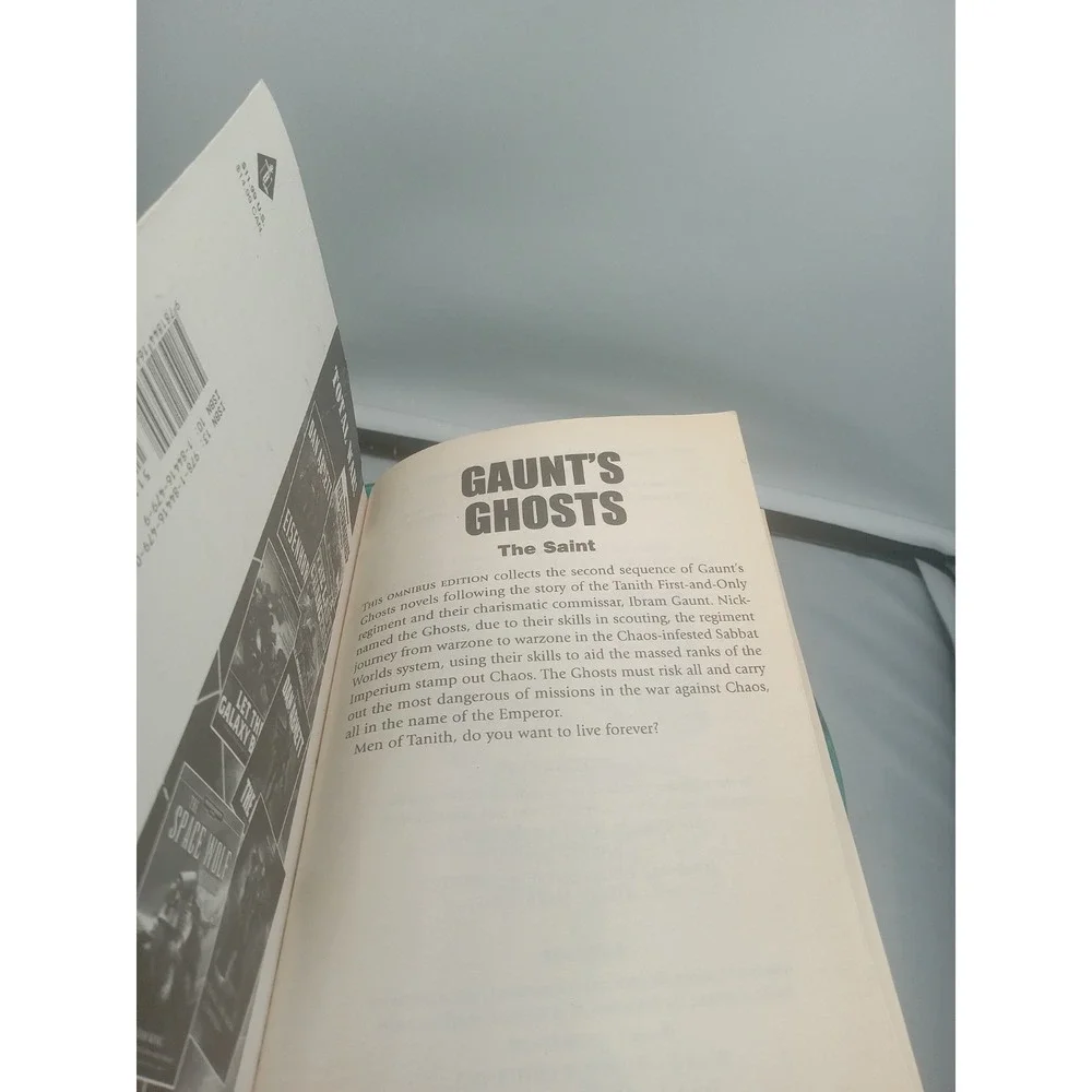 Warhammer 40k The Saint Dan Abnett A Gaunt's Ghosts Omnibus Book Black Library